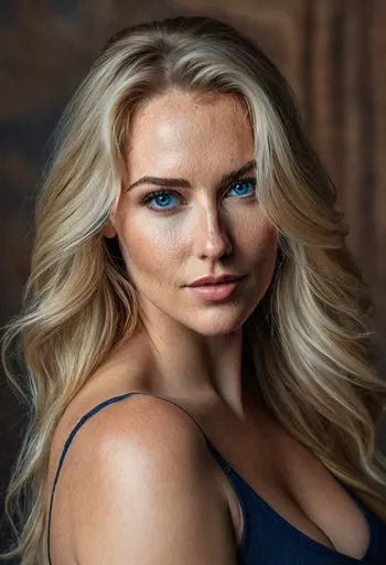 AI-generated image of Luna Ray — character feed tease photo
